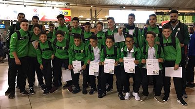 Buen papel del Infantil A del Tegueste en el Torneo MIC celebrado en Girona