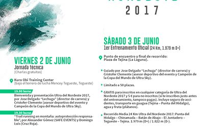 El I Encuentro de la Ultra Nordeste 2017, en Tegueste