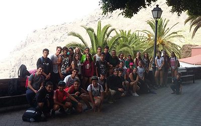 32 jóvenes de Tegueste “buscan su alternativa” en el Barranco de Masca y Los Gigantes