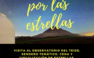 Los jóvenes teguesteros darán un “Paseo por las Estrellas” este sábado en el Parque Nacional de Las Cañadas del Teide