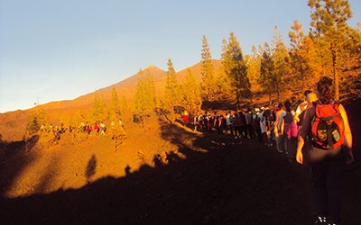 Abierto el plazo de inscripción para la Ruta Parque Nacional del Teide «Volcán de Samara-Taller de Astronomía»