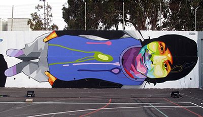 “Sabotaje al Montaje” coordinará un taller de elaboración de un mural creativo en la cancha municipal de Las Toscas