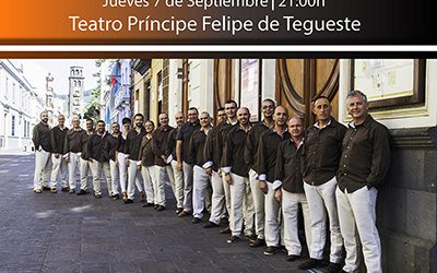 El Grupo Folclórico Atlantes, este jueves en el Teatro Príncipe Felipe de Tegueste