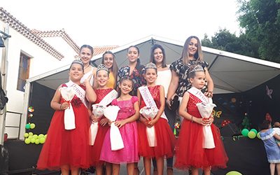 Carlota Rodríguez Arvelo, elegida Reina Infantil de las Fiestas en Honor a la Virgen de El Socorro de Tegueste 2017