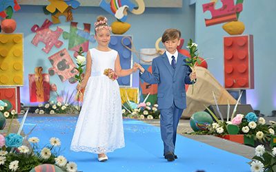 Alejandro Rodríguez y Clara Marina Hunkin se proclaman nuevos Mister y Reina Infantil de las Fiestas de Los Remedios 2017