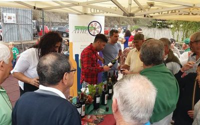 El mundo de la uva y la vid, en el Mercado del Agricultor y el Artesano de Tegueste