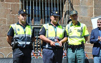 La Policía Local de Tegueste estuvo representada en el “Homenaje a los motoristas de las Policías Locales y de CCFFSS del Estado” celebrado en La Laguna
