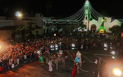 Más de 3.000 personas disfrutaron en Tegueste  de la Cabalgata de los Reyes Magos de Oriente