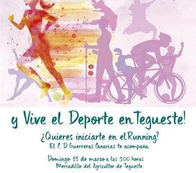 El Club Deportivo Guerreras Canarias y el Ayuntamiento de Tegueste organizan una actividad de iniciación al running