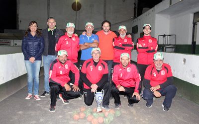 El equipo del Cuatro Caminos gana el XX Memorial Antonio del Castillo de Bola Canaria de Tegueste