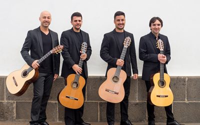 La guitarra alcanzará su cenit musical en un concierto entre los viñedos de Tegueste a cargo del “Canary Guitar Quartet”