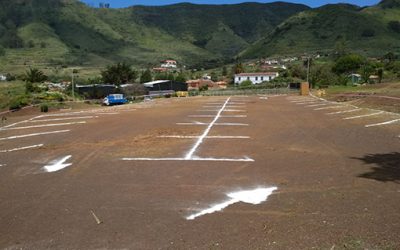 Habilitado el aparcamiento provisional en la Finca Los Zamorano