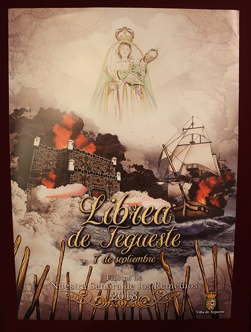 La Batalla entre los Barcos invasores y el Castillo protagoniza el cartel de la Librea de Tegueste 2018