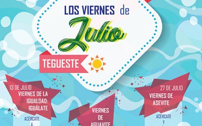 El Ayuntamiento de Tegueste organiza mañana una nueva jornada de “Los viernes de julio” dedicada a la Igualdad