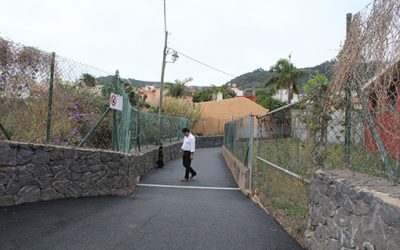 El Ayuntamiento de Tegueste finaliza las obras de mejora del callejón Gertrudis con una inversión de más de 31.000 euros