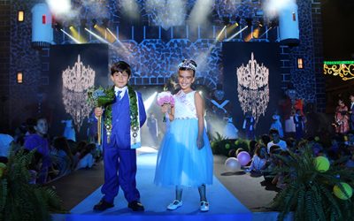 Fabio López y Ariadna Rodríguez se proclaman nuevos Míster y Reina Infantil de las Fiestas de Los Remedios 2018