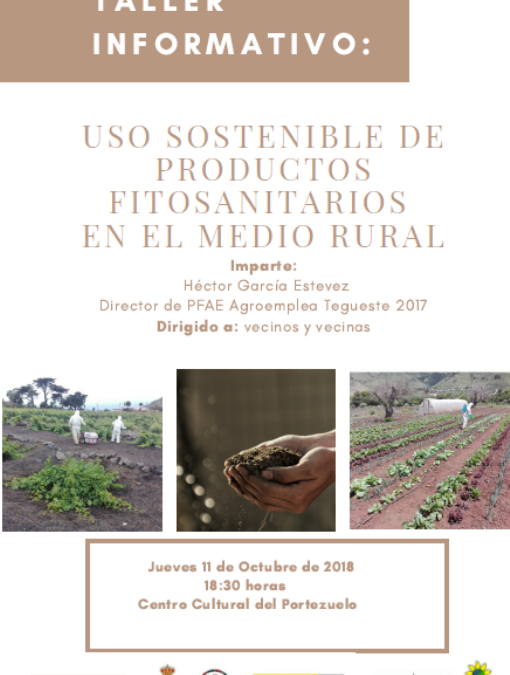 La Concejalía de Participación Ciudadana organiza un taller informativo sobre «Uso sostenible de productos fitosanitarios en el medio rural»