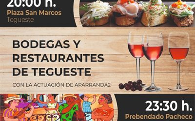 El ‘Concierto entre Viñedos’ y ‘Teguesteando con Vinos’, conforman la ofertan cultural y gastronómica para este fin de semana