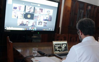El Ayuntamiento de Tegueste mantiene un encuentro virtual con más de 20 empresas del municipio