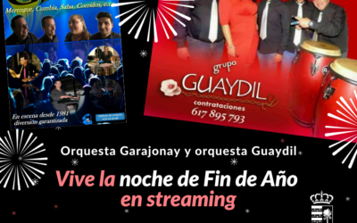 Tegueste retransmitirá en directo la actuación de las orquestas Guaydil y Garajonay la noche de Fin de Año