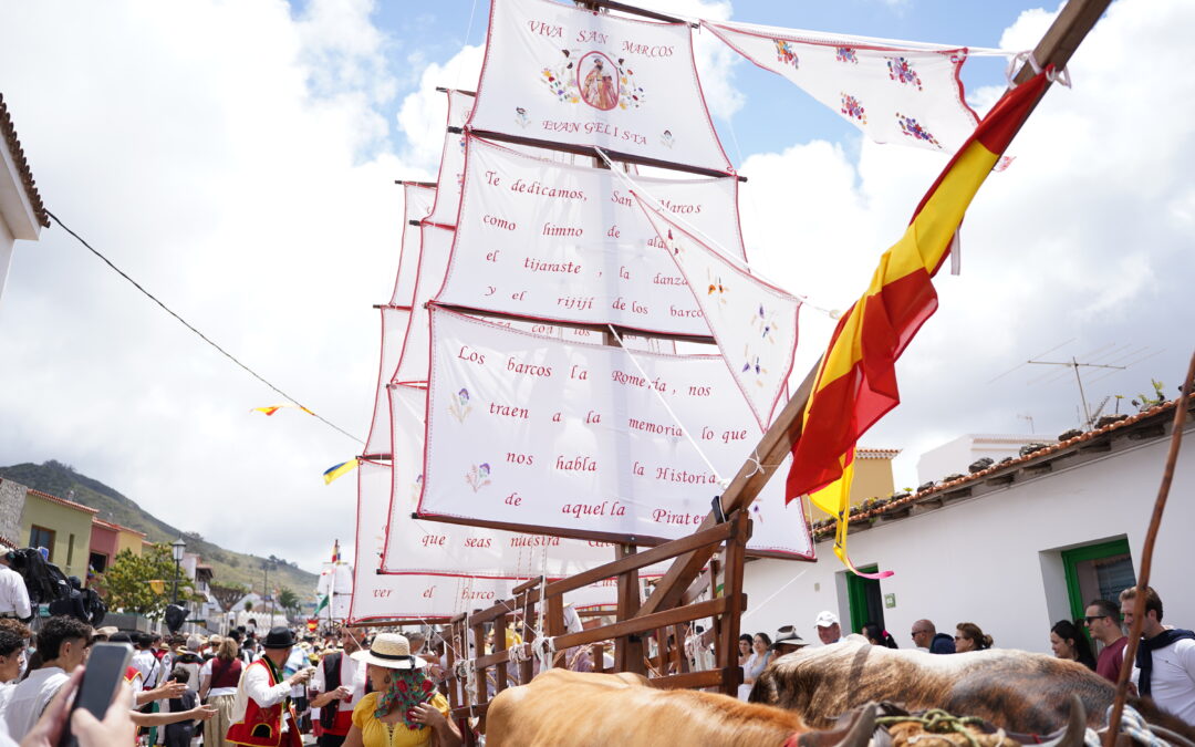 El Día del Carretero de Tegueste exhibe sus carretas en una jornada festiva