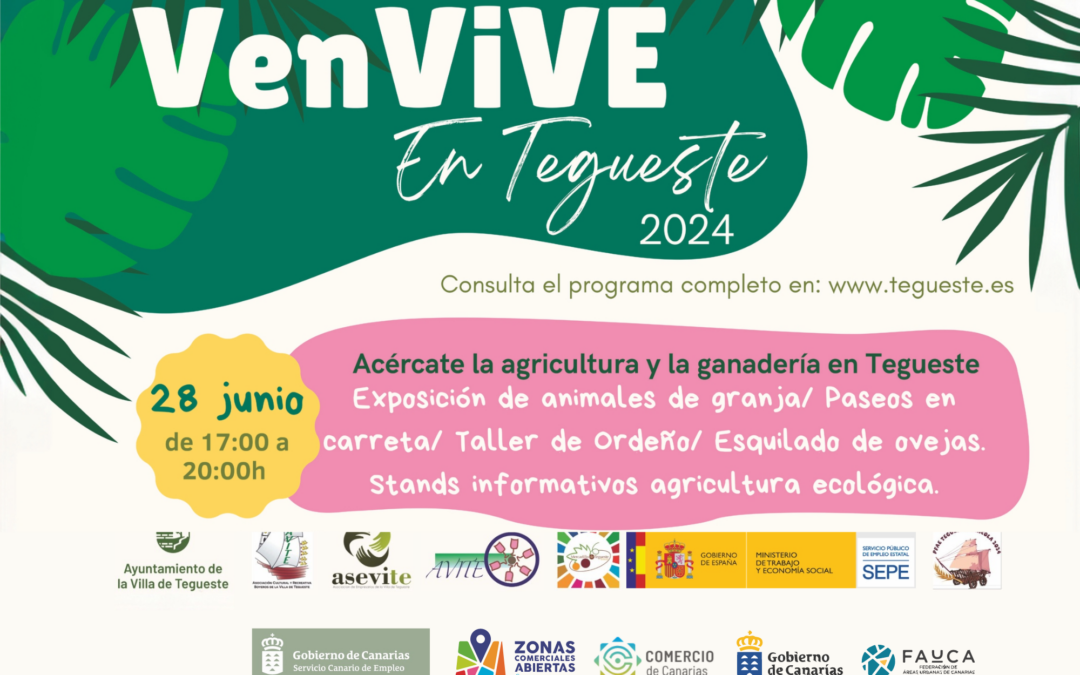 VenVive llenará de cultura el verano en la Villa de Tegueste